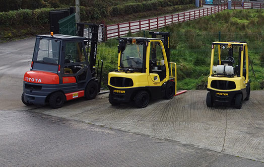 Donegal forklifts hire service